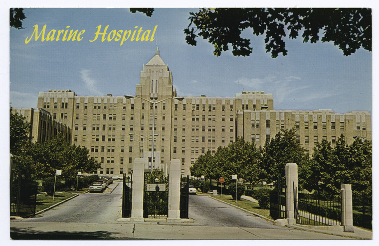 Marine Hospital, [U.S. Public Health Service Hospital], Digital ID 104750, New York Public Library