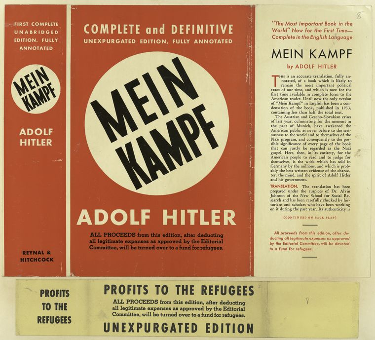 Mein kampf, complete and unabridged, fully annotated.,Mein Kampf., Digital ID 1106255, New York Public Library