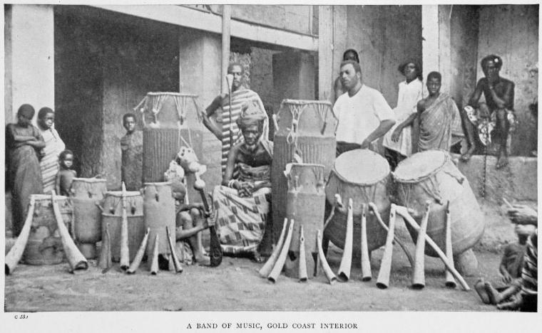 A band of music, Gold Coast interior., Digital ID 1149202, New York Public Library