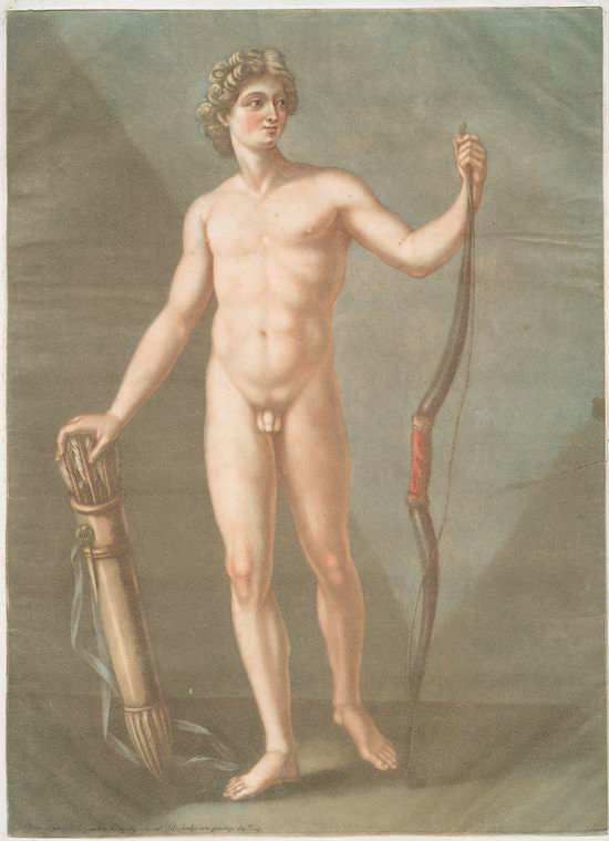 Vue extérieure de l'homme.... (Male),Nude male figure., Digital ID 1152496, New York Public Library