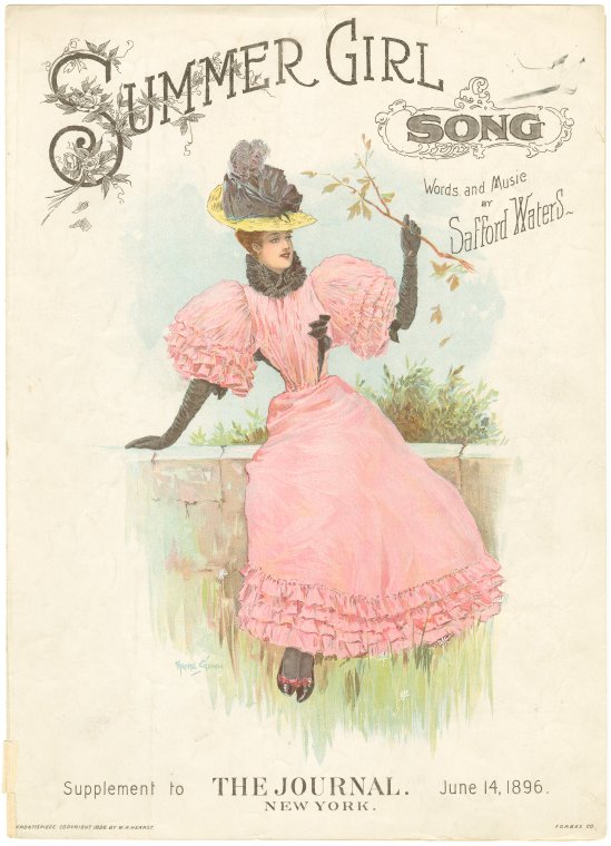 I'm the dandy summer girl, you see. [first line of chorus],Don't talk about your winter belle to any one who knows. [first line],Summer girl / words and music by Safford Waters., Digital ID 1166800, New York Public Library