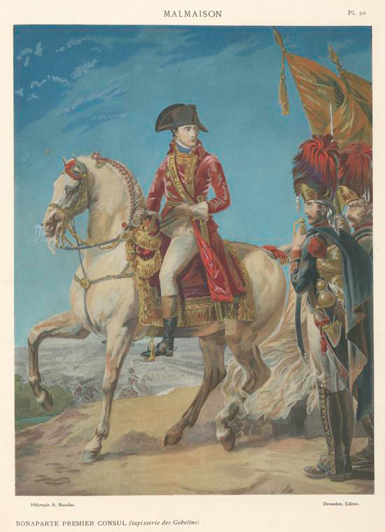  Bonaparte Premier Consul (tapisserie des Gobelins)., Digital ID 1167883, New York Public Library