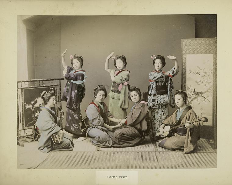 Dancing Party, Digital ID 119014, New York Public Library