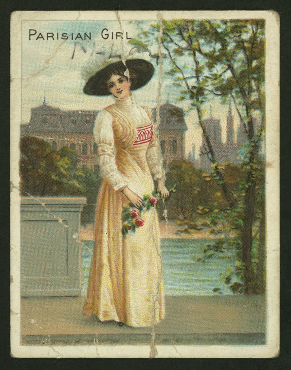 Parisian girl., Digital ID 1191974, New York Public Library