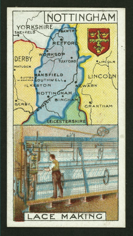 Nottingham, lace making., Digital ID 1192110, New York Public Library