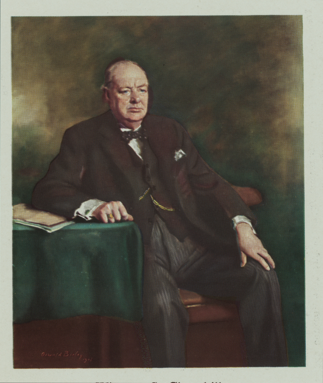 Sir Winston Churchill., Digital ID 1213885, New York Public Library