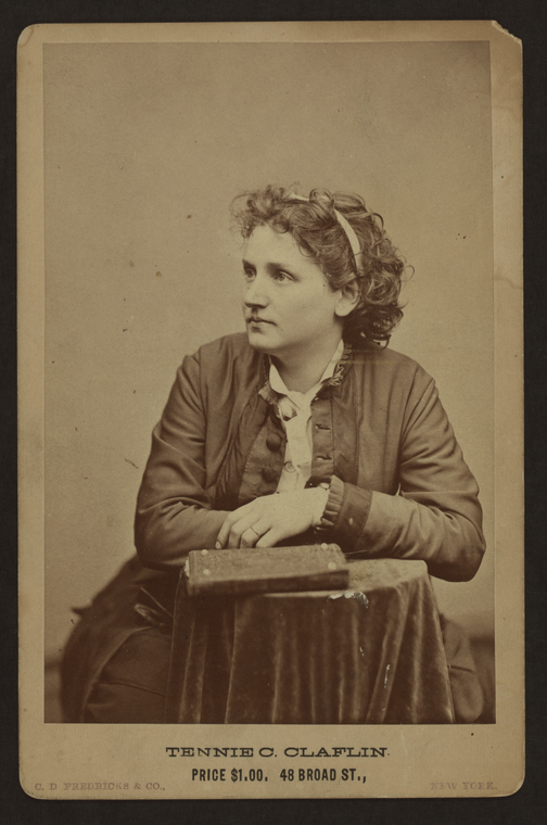 Tennie C. Claflin., Digital ID 1213924, New York Public Library