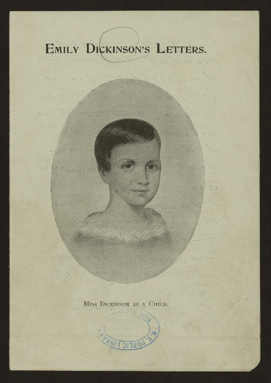 Emily Dickinson., Digital ID 1223065, New York Public Library