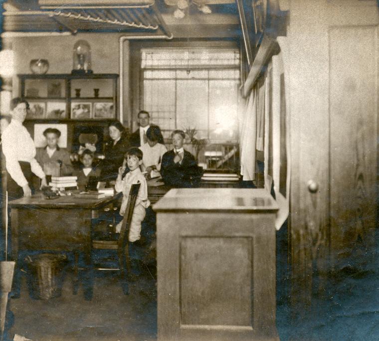 Muhlenberg, Children's room in the basement, Digital ID 1252919, New York Public Library