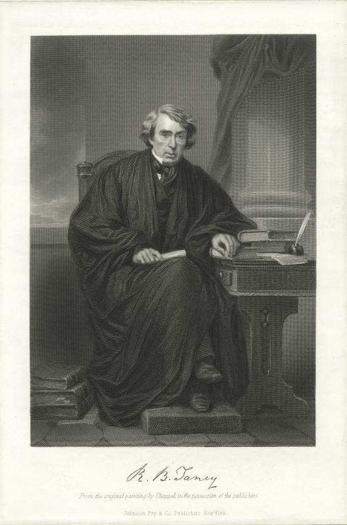 R. B. [Roger Brooke] Taney., Digital ID 1253541, New York Public Library