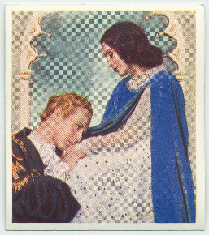 Romeo and Juliet. Leslie Howard as Romeo. Norma Shearer as Juliet., Digital ID 1557056, New York Public Library