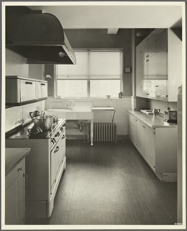 19 East 72nd Street - Madison Avenue,Kitchen interior, Digital ID 1558320, New York Public Library