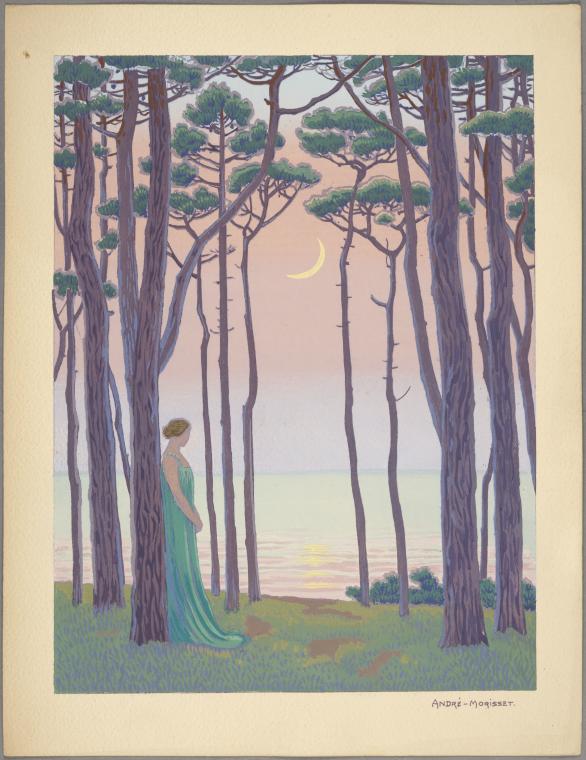 Clair de lune. ,Moonlight., Digital ID 1562093, New York Public Library