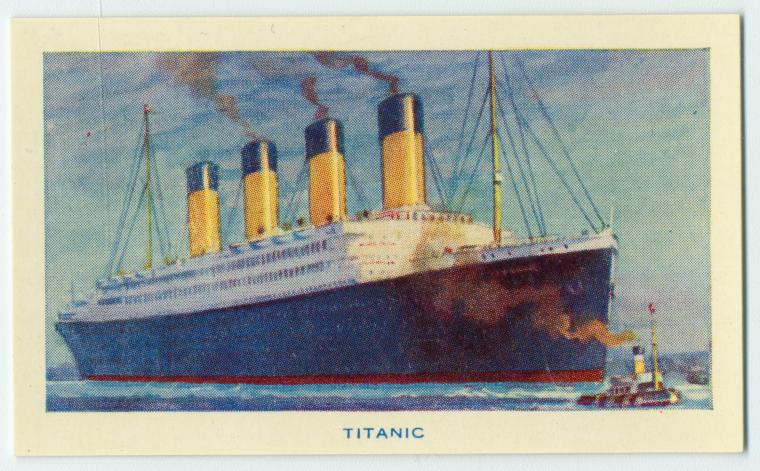 The "Titanic"., Digital ID 1562227, New York Public Library