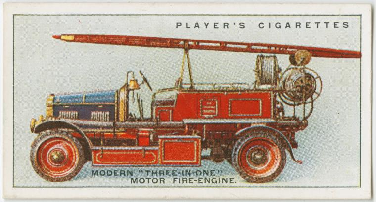 Modern "Three-in-One" motor fire-engine., Digital ID 1569877, New York Public Library