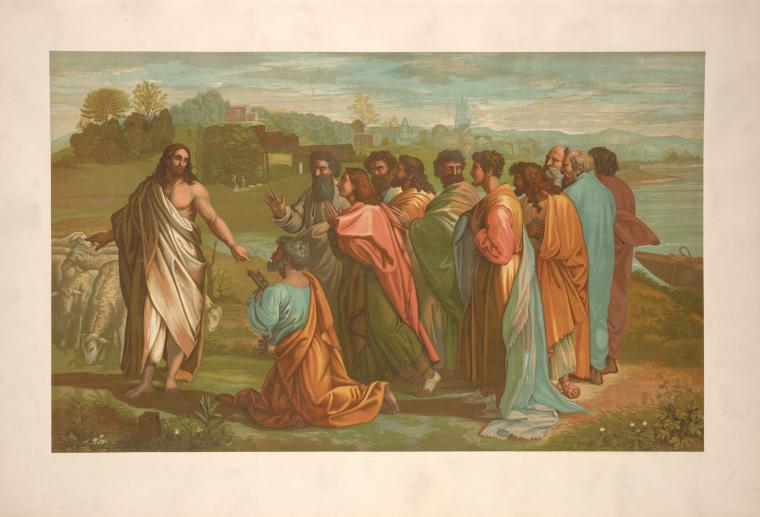 [The last charge to Peter.], Digital ID 1576237, New York Public Library