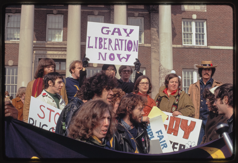 Gay rights demonstration, Albany, New York, 1971 [18]., Digital ID 1582018, New York Public Library