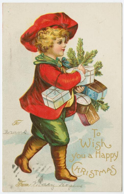 To wish you a happy Christmas., Digital ID 1585988, New York Public Library