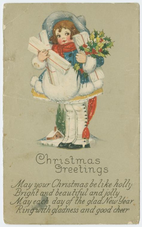 Christmas greetings., Digital ID 1586748, New York Public Library