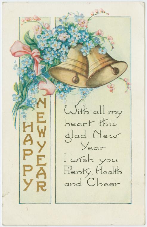 Happy New Year., Digital ID 1587816, New York Public Library