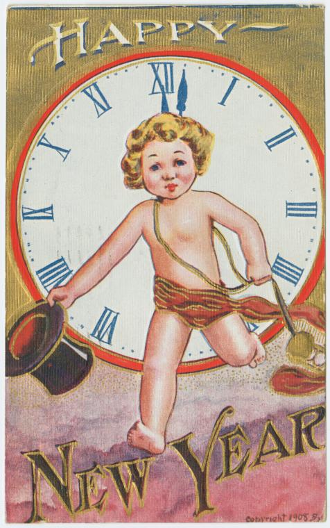 Happy New Year., Digital ID 1588030, New York Public Library