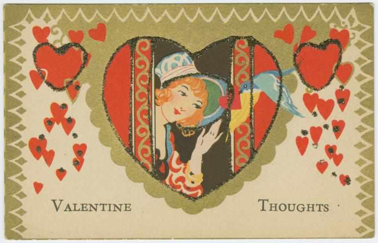 Valentine thoughts., Digital ID 1600894, New York Public Library