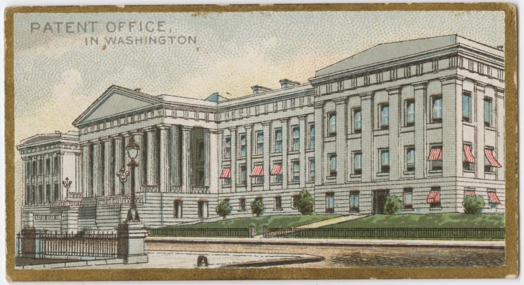 Patent Office in Washington., Digital ID 1607781, New York Public Library