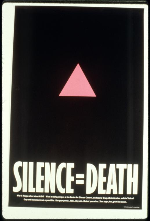 Silence = Death (Poster), Digital ID 1619229, New York Public Library