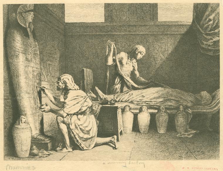 A mummy factory., Digital ID 1623693, New York Public Library