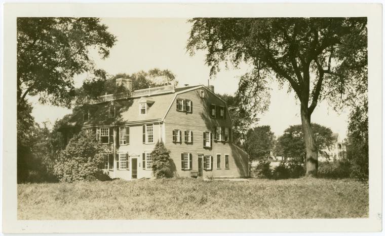 Residence of William Coddington, Quincy Mass. built 1636, Digital ID 1629729, New York Public Library