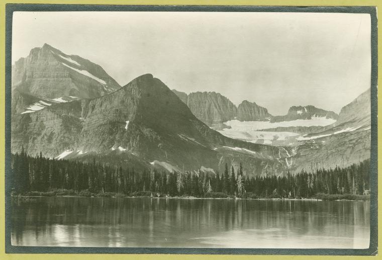 Many Glacier; Lake Josephine, Mt Gould & Grinnell Glacier, Digital ID 1629986, New York Public Library