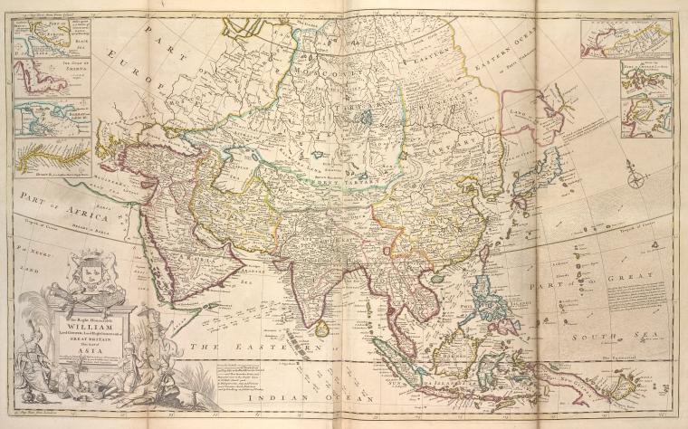 Map of Asia ..., Digital ID 1630432, New York Public Library