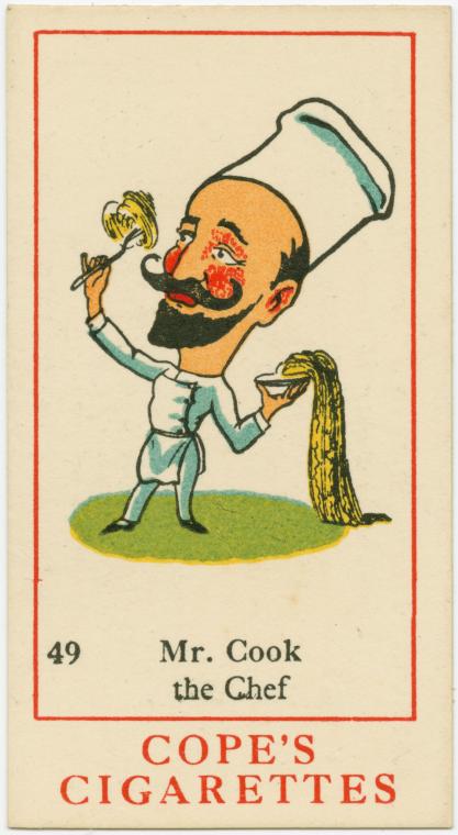 Mr. Cook the chef., Digital ID 1631197, New York Public Library