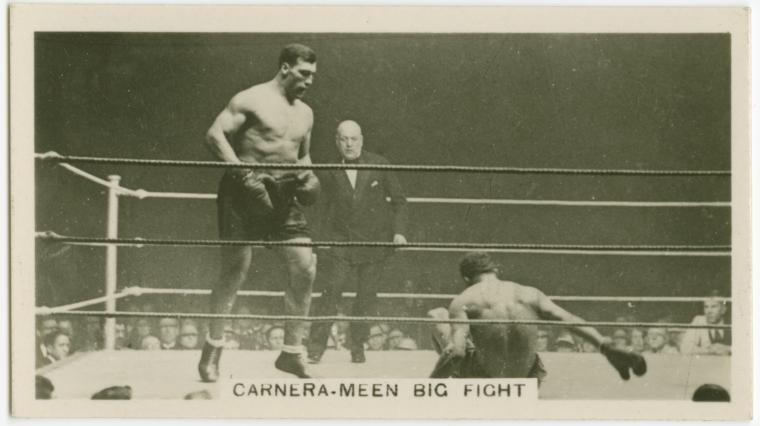 Carnera-Meen big fight., Digital ID 1640238, New York Public Library