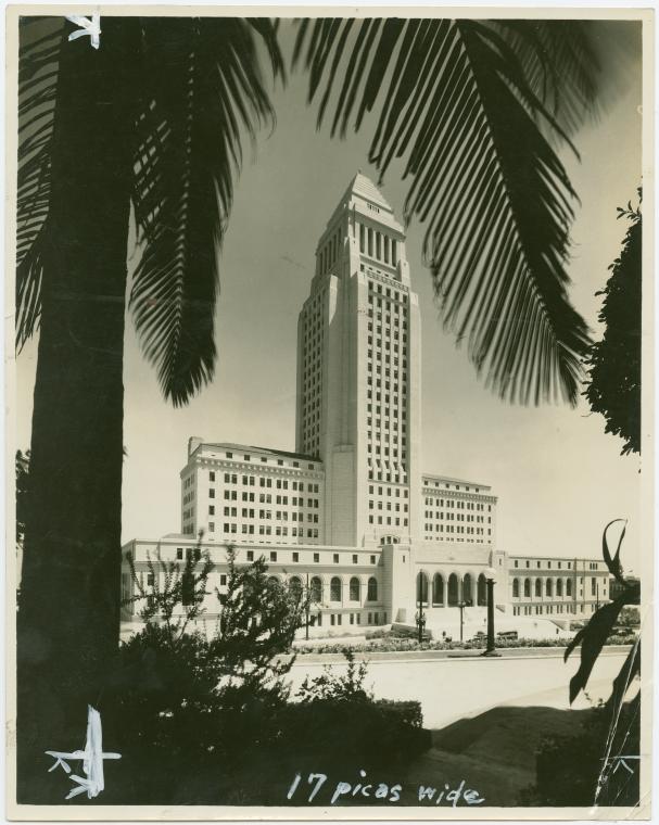 [City Hall of Los Angeles], Digital ID 1640792, New York Public Library