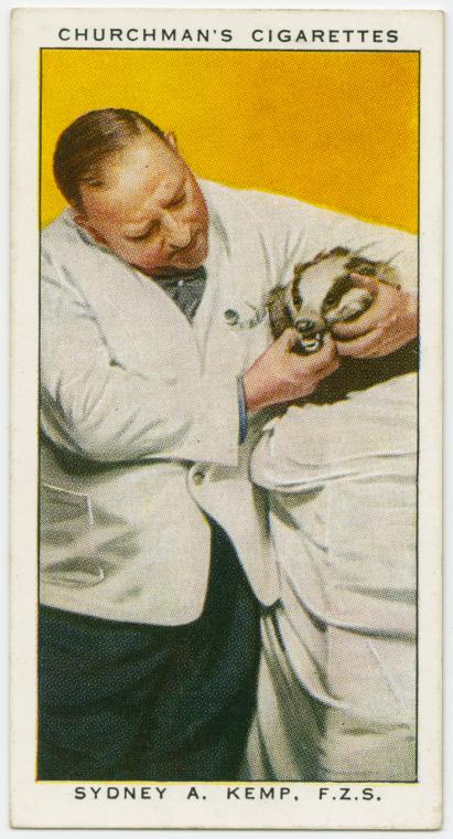 Sydney A. Kemp, F.Z.S., zoo dentist., Digital ID 1646557, New York Public Library