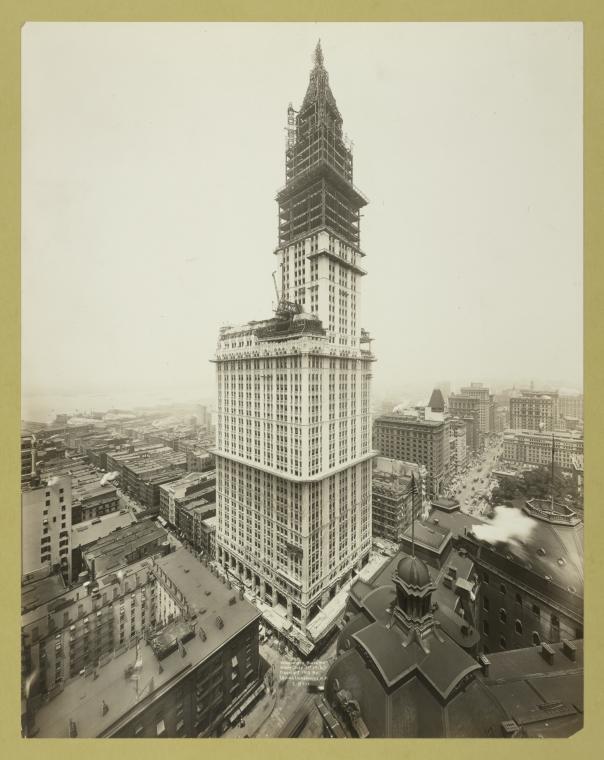 Woolworth Building, Digital ID 1648996, New York Public Library