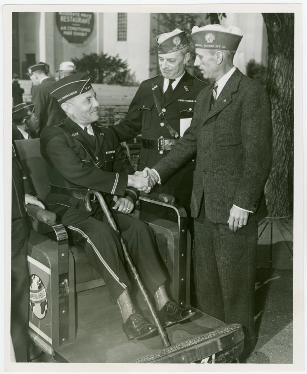 Veterans - World War I - Disabled veteran, Digital ID 1686049, New York Public Library