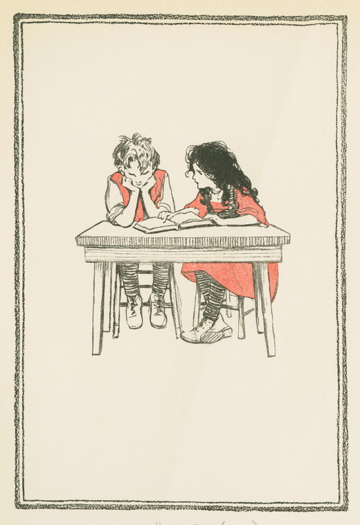 [Heidi and her friend.], Digital ID 1699019, New York Public Library