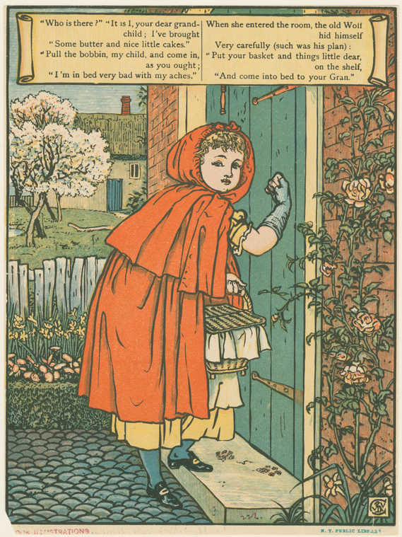 [Little Red Riding Hood], Digital ID 1704128, New York Public Library