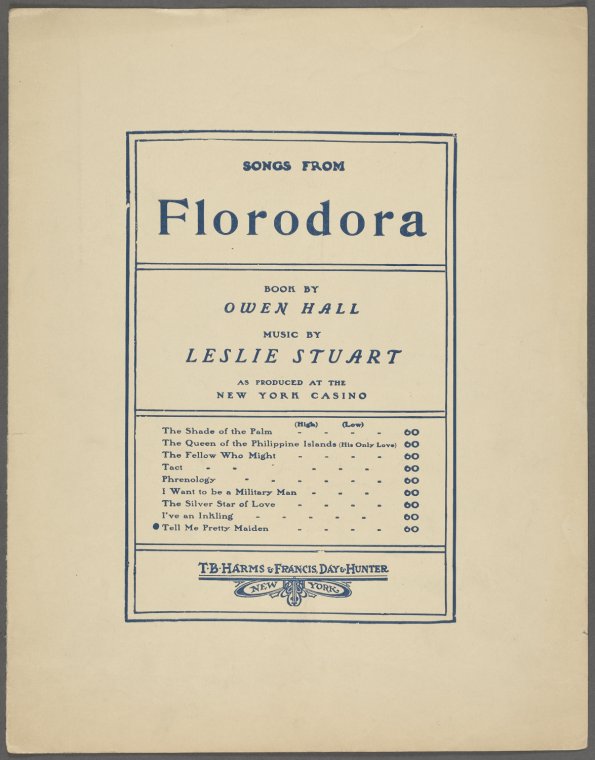 Tell me pretty maiden, are there any more at home like you? [first line],Tell me pretty maiden / words and music by Leslie Stuart., Digital ID 1947044, New York Public Library