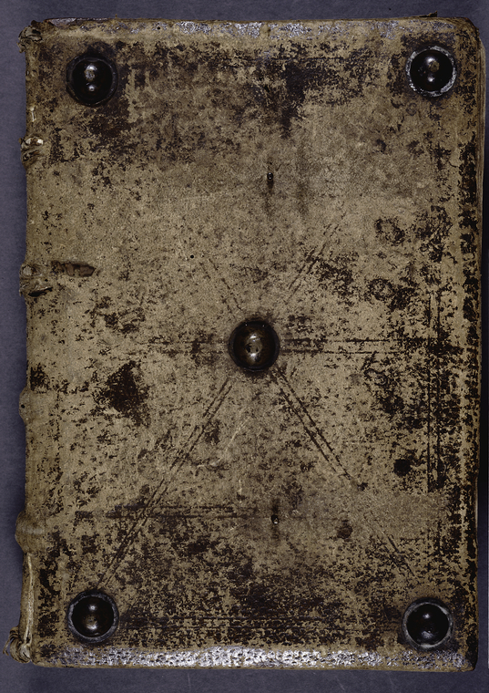 Binding with metal bosses., Digital ID 427804, New York Public Library