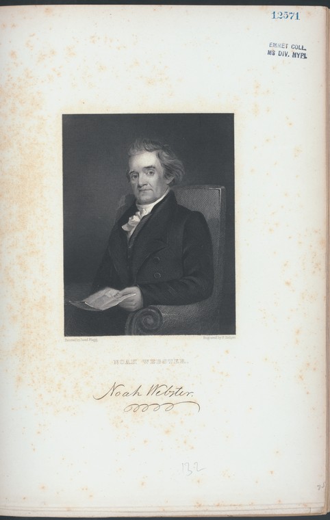 Noah Webster., Digital ID 431056, New York Public Library