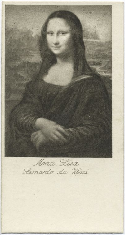 Mona Lisa, by Leonardo da Vinci., Digital ID 459329, New York Public Library