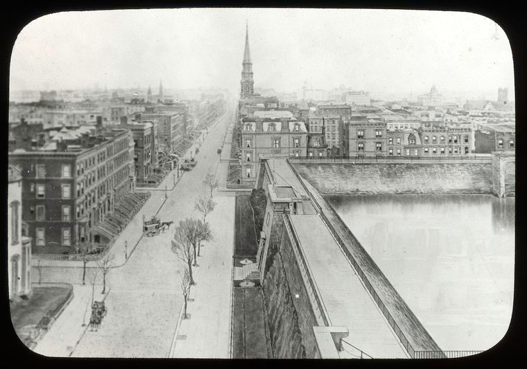  Fifth Avenue in 1879, looking south., Digital ID 465504, New York Public Library