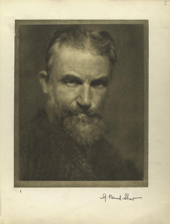 G. Bernard Shaw, Welwyn, August 1st, 1904., Digital ID 483402, New York Public Library