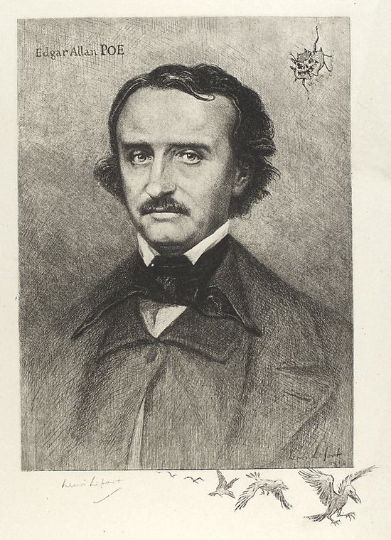 Edgar Allan Poe., Digital ID 483670, New York Public Library