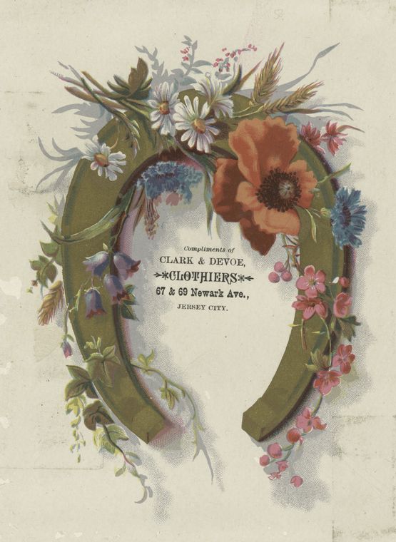 Horseshoe Trade Card