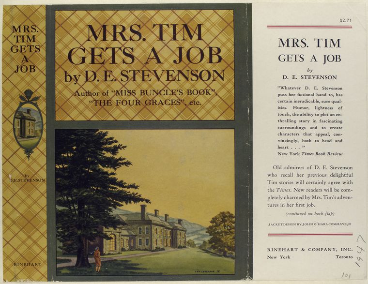 Mrs. Tim gets a Job, by D. E. Stevenson., Digital ID 490245, New York Public Library