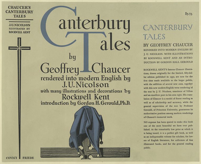 The Canterbury tales / by Geoffrey Chaucer., Digital ID 497299, New York Public Library